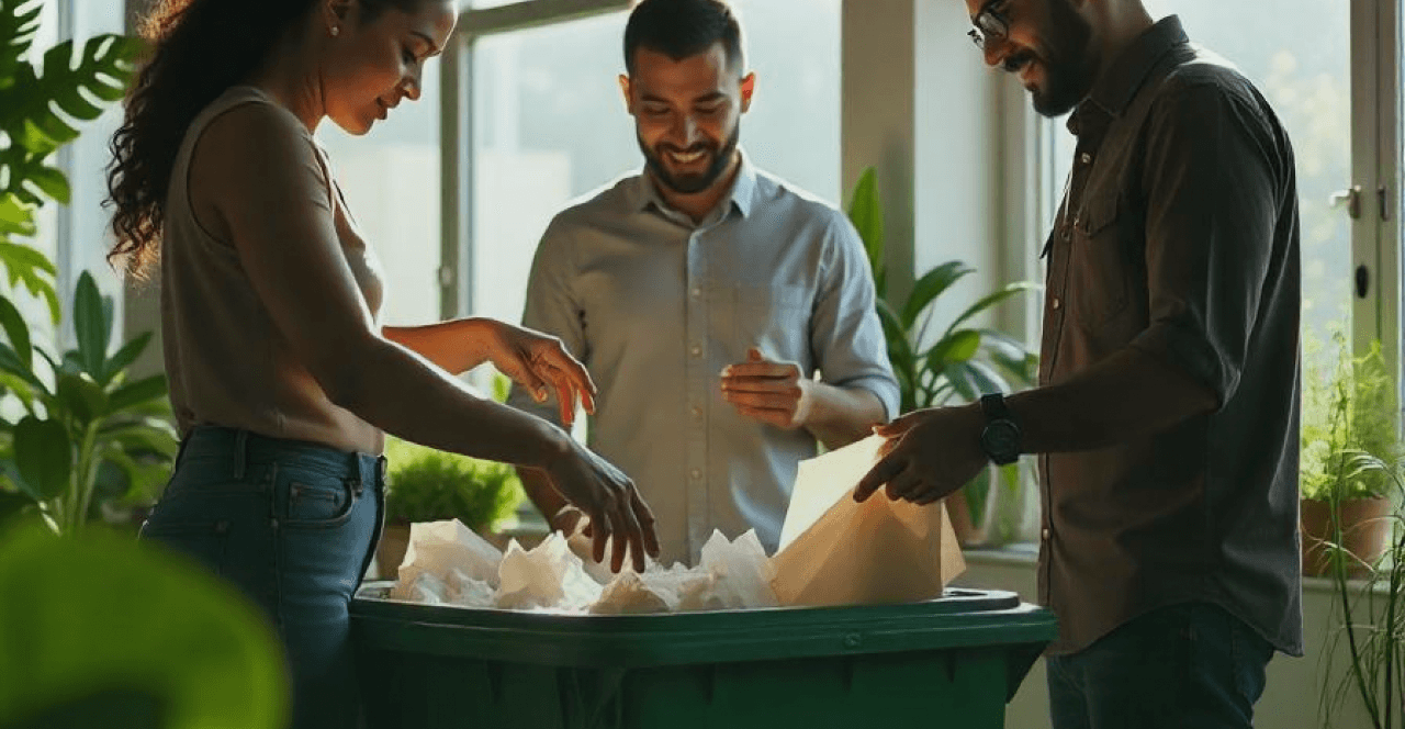 Recycling at the Workplace: A Small Step Toward a Big Change